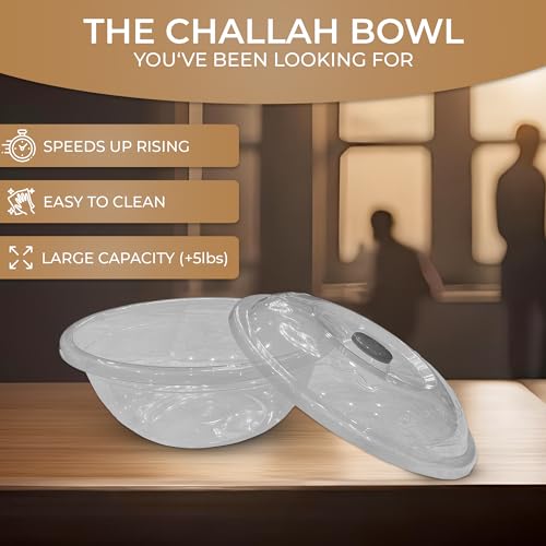 The Challah Bowl - Small - 5 Liter for 1-2 lbs of flour - GREAT FOR SMALL BATCH SOUR DOUGH